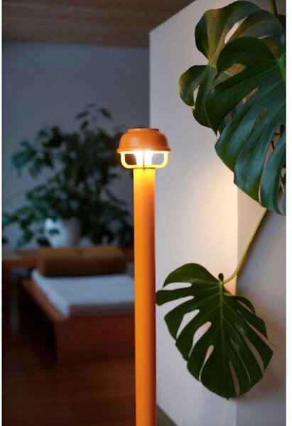 Lampadar Artek, Portocaliu, Camera de zi, Aluminiu