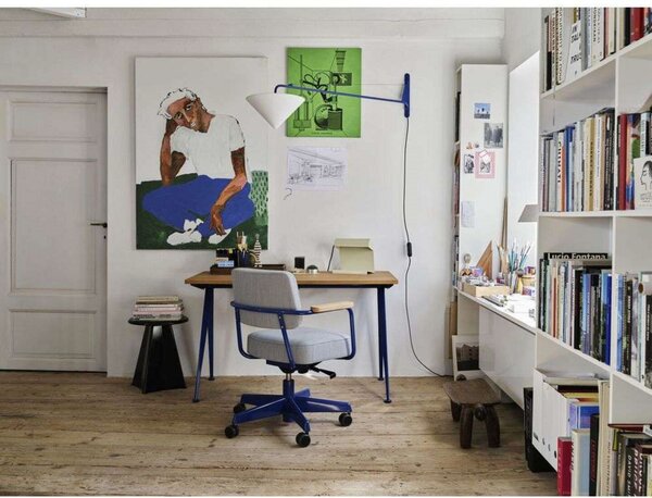 Lampe de Bureau Veioză Prouvé Blanc Colombe - Vitra