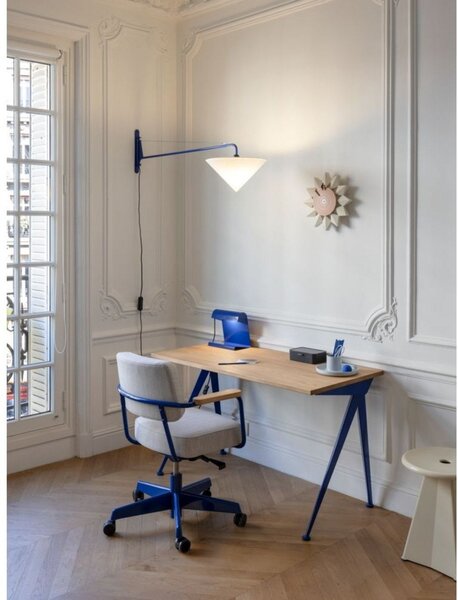 Lampe de Bureau Veioză Prouvé Bleu Marcoule - Vitra