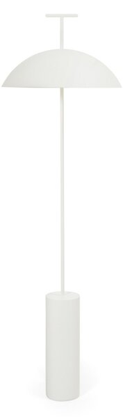 Kartell Geen-A lampă de podea LED, alb, reglabil, Alb, Camera de zi / sufragerie, Metal, Design, Lumină de lectură