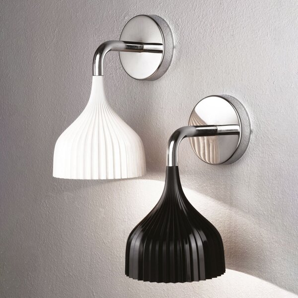 Kartell É - aplică de perete LED, alb, Alb, Camera de zi / sufragerie, Plastic, Design