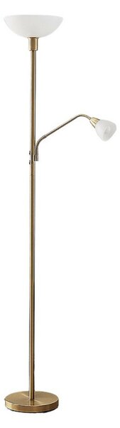 Lampadar Lindby, Jost, Auriu / Alamă, Camera de zi, Metal