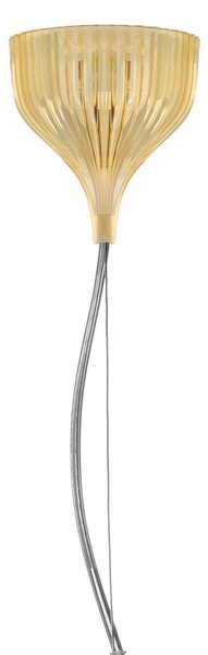 Kartell Gé lampă suspendată LED galben, Galben, Camera de zi / sufragerie, Plastic, Design