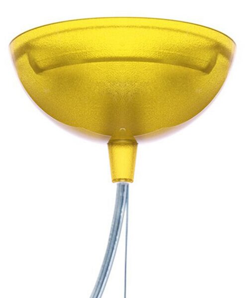 Kartell Small FL/Y lampă suspendată LED galben, Galben, Camera de zi / sufragerie, Plastic, Design