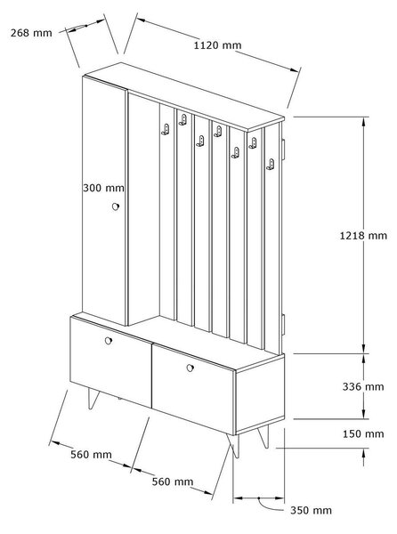 Mobilier hol Ladonne (Alb). 1088652