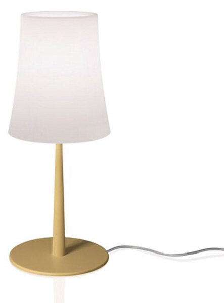 Lampă de masă Foscarini, Birdie Easy, Galben, Camera de zi, Metal, Design