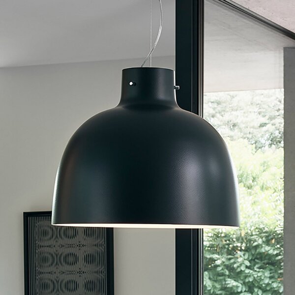 Kartell Bellissima lampă suspendată, negru mat, Negru, Camera de zi / sufragerie, Plastic, Design