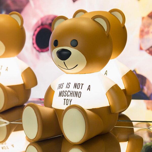 Kartell Toy lampă de masă LED, maro, Maro / Rugină, dormitor, Plastic, Design