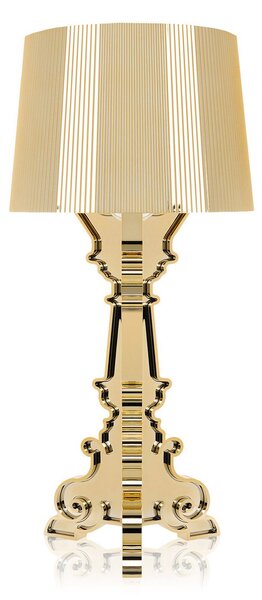 Kartell Bourgie lampă de masă LED E14, auriu, reglabil, Auriu / Alamă, Camera de zi / sufragerie, Plastic, Design
