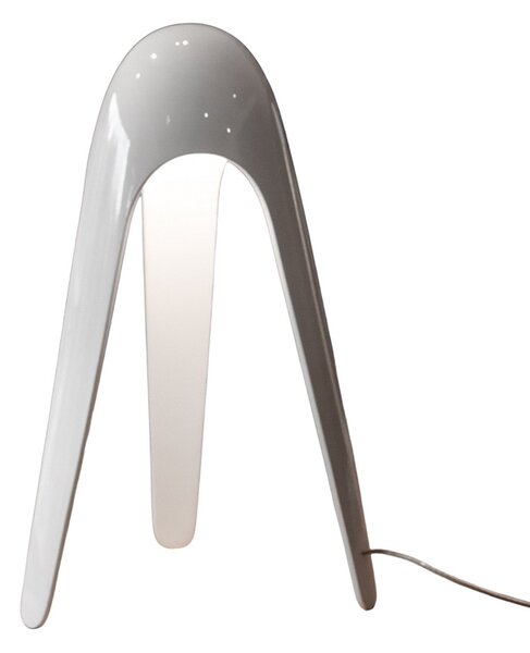 Lampă de masă Martinelli Luce, Cyborg, Alb, Camera de zi, Metal, Design
