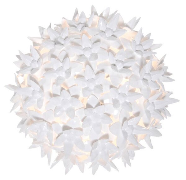 Kartell Bloom CW2 plafonieră cu LED G9, alb, Alb, Camera de zi / sufragerie, Plastic, Design