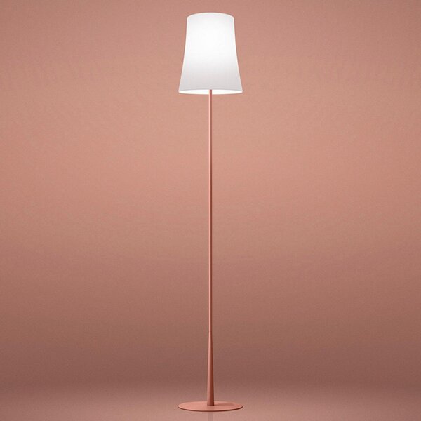 Lampadar Foscarini, Birdie Easy, Roșu, Camera de zi, Metal, Design