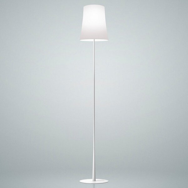 Lampadar Foscarini, Birdie Easy, Alb, Camera de zi, Metal, Design
