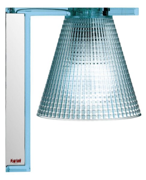 Kartell Light-Air aplică de perete LED, albastru, Albastru, Camera de zi / sufragerie, Plastic, Design