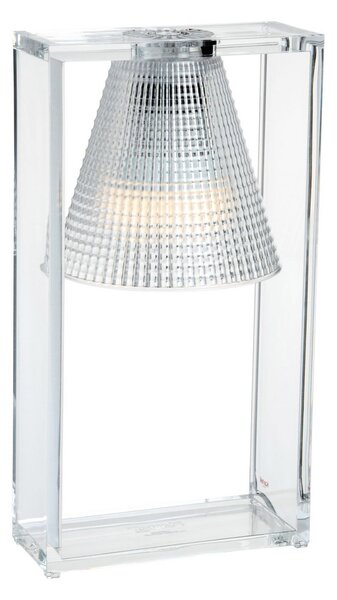 Kartell Light-Air lampă de masă, transparentă, Transparent, Camera de zi / sufragerie, Plastic, Design