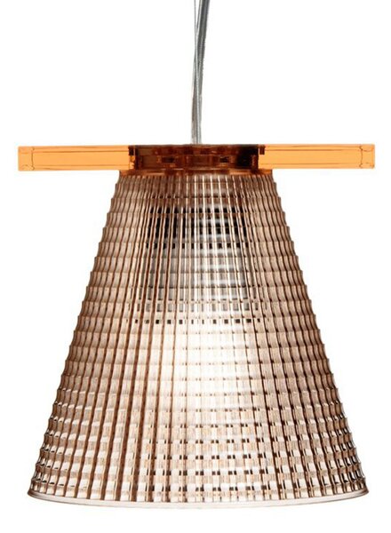 Kartell Light-Air lampă suspendată LED, roz, Roz / Rosé, Camera de zi / sufragerie, Plastic, Design
