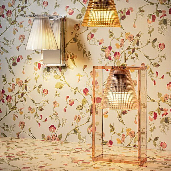 Kartell Light-Air lampă de masă, roz, Roz / Rosé, Camera de zi / sufragerie, Plastic, Design