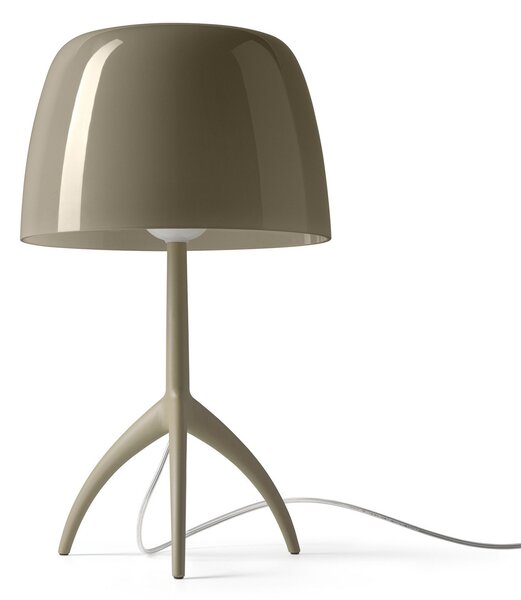 Lampă de masă Foscarini, Lumiere nuances grande, reglabil, Verde, Camera de zi, Sticlă, Design
