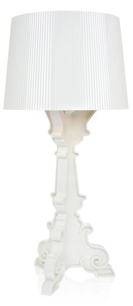 Kartell Bourgie lampă de masă LED E14, alb/auriu, reglabil, Alb, Camera de zi / sufragerie, Plastic, Design