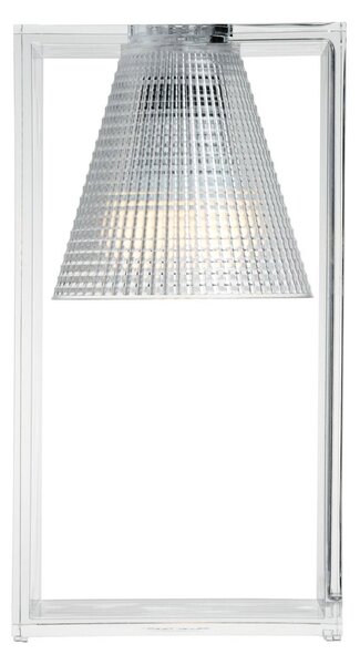 Kartell Light-Air lampă de masă, transparentă, Transparent, Camera de zi / sufragerie, Plastic, Design