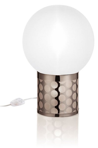 Lampă de masă Slamp, Gri, Camera de zi, Plastic