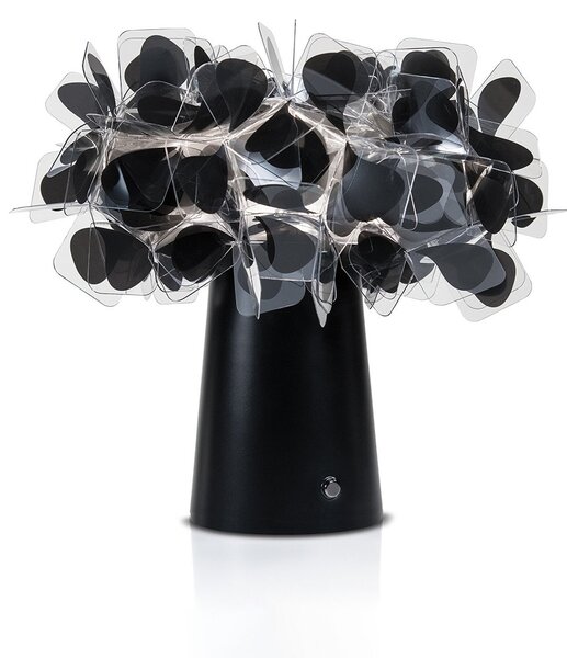 Lampă de masă Slamp, Clizia Mama Non Mama, reglabil, Negru, Camera de zi, Plastic, Design