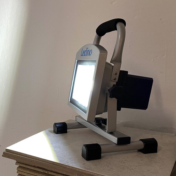 Ledino Proiector LED Köpenick 209 magnetic 20W 8,8Ah, reglabil, Gri, Metal