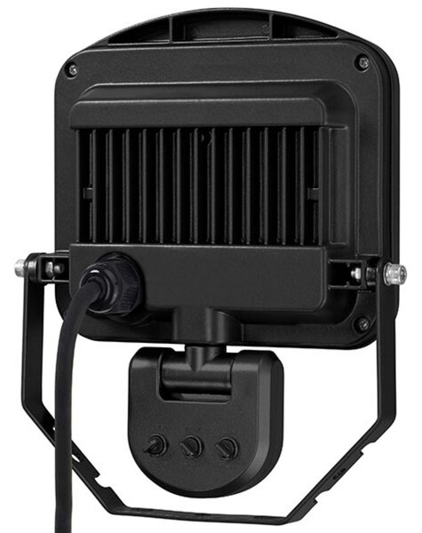 Ledino Proiector Charlottenburg senzor negru 3.000K 20W, Negru, Metal, Modern