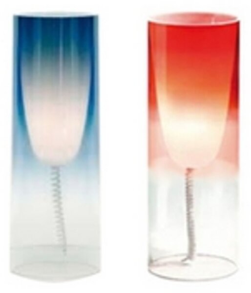 Lampă de masă Kartell, Transparent, Camera de zi, Plastic