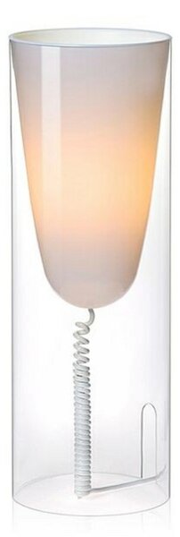 Lampă de masă Kartell, Transparent, Camera de zi, Plastic
