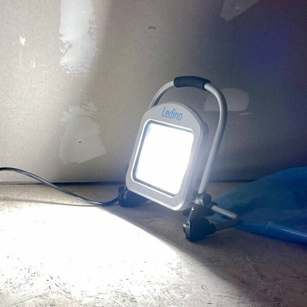 Ledino Proiector LED Charlottenburg 30B, 6.500 K, Gri, Metal, Modern