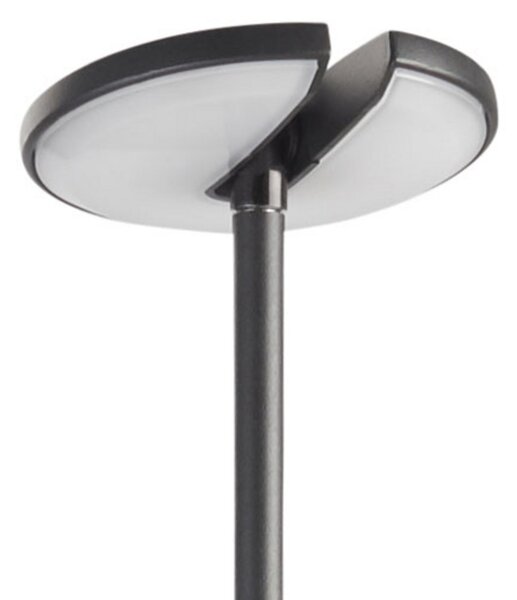 LEDS-C4 Lumina invizibilă cu LED-uri bolar vârf de sol, Negru, Metal, Modern, Spot de exterior / vârf de pământ