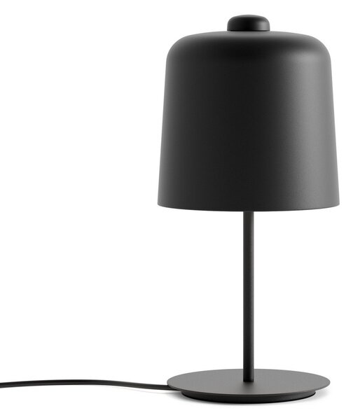Lampă de masă Luceplan, Zile, Negru, Camera de zi, Plastic, Design