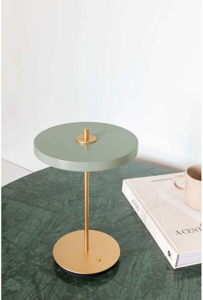 Lampă de masă UMAGE, reglabil, Verde, Camera de zi, Metal