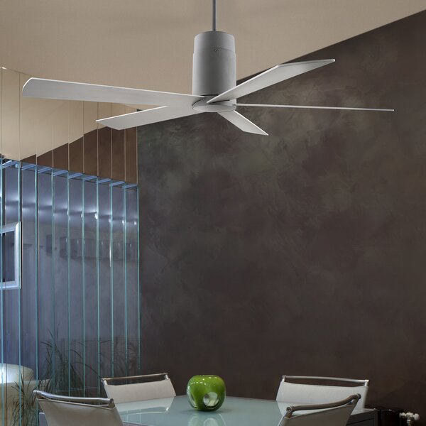 LEDS-C4 Ventilator de tavan cu design clar Rodas - alb, Alb, Camera de zi / sufragerie, Lemn, Modern