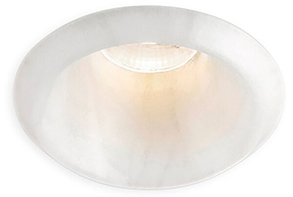 LEDS-C4 Play Raw Downlight alabastru 927 6,4W 15°, reglabil, Bej, Camera de zi / sufragerie, Tencuială / Argilă, Modern, Plafon încastrat