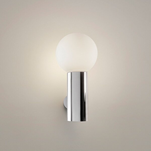 LEDS-C4 Mist aplică de perete baie 1 bec crom, reglabil, Metalic, Baie, Metal, Modern