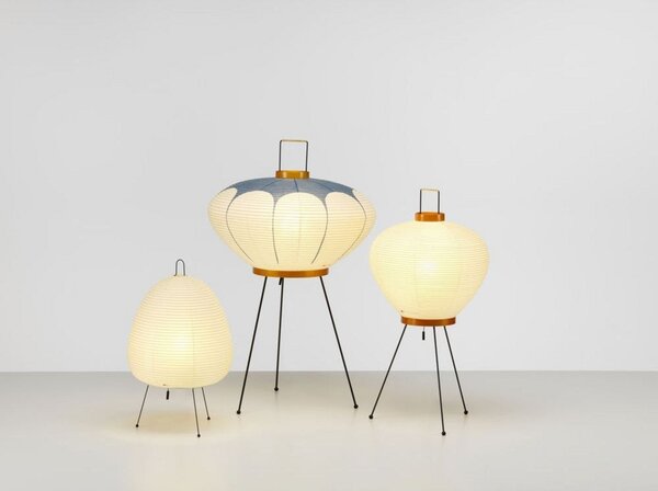 Lampă de masă Vitra, Alb, Camera de zi, Hârtie / Carton
