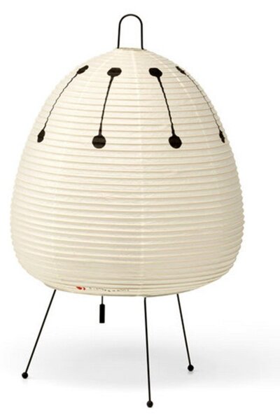 Lampă de masă Vitra, Alb, Camera de zi, Hârtie / Carton