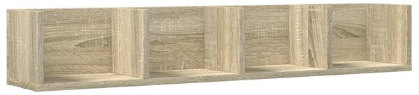 Dulap de perete, stejar sonoma, 99x18x16,5 cm, lemn compozit