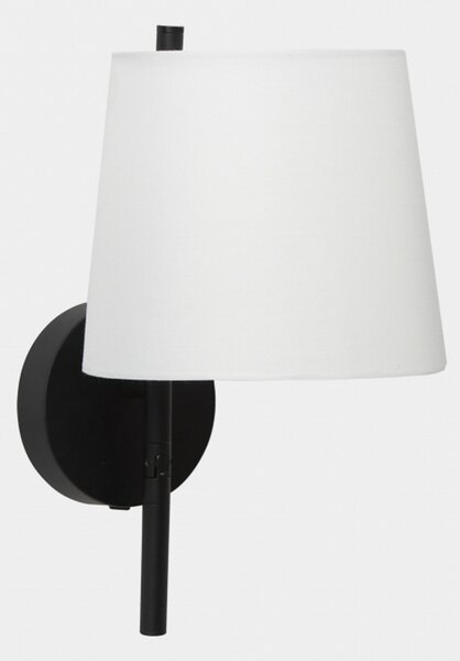 LEDS-C4 Aplică de perete Clip cu lumină lectură LED albă, reglabil, Alb, Camera de zi / sufragerie, Țesătură / Textil, Design, Lumină de lectură