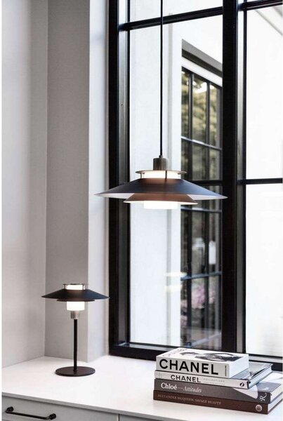 Lustră Pendul Halo Design, Negru, Sala de mese, Metal