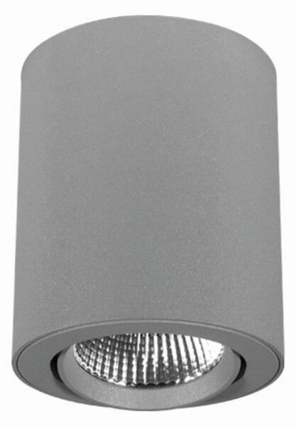 LTS Spot rotativ și pivotant cu LED-uri Button 300, 27 W, Gri, Hol, Metal, Modern