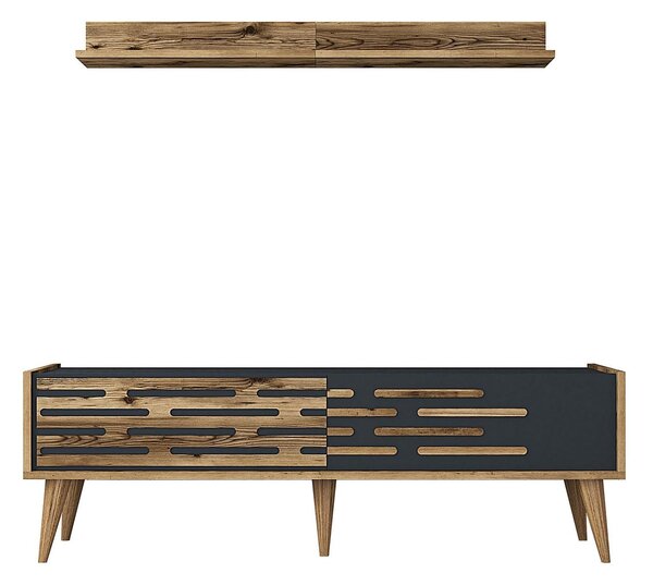 Mobilier living Valencia (Nuc + antracit). 1089353