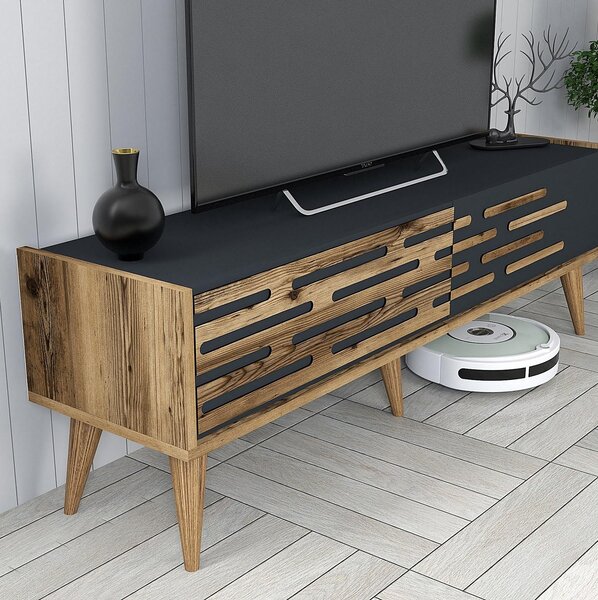 Mobilier living Valencia (Nuc + antracit). 1089353