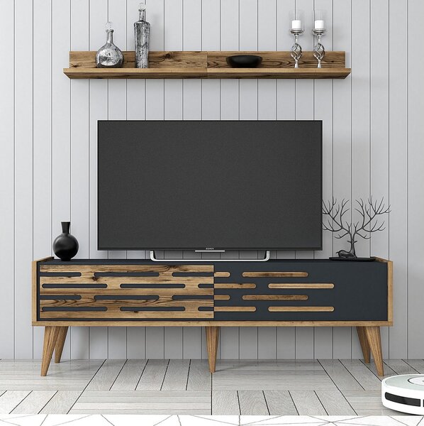 Mobilier living Valencia (Nuc + antracit). 1089353