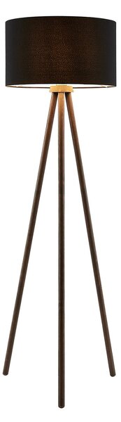 Lampadar Lindby, Majken, Negru, Camera de zi, Lemn, Scandinavă
