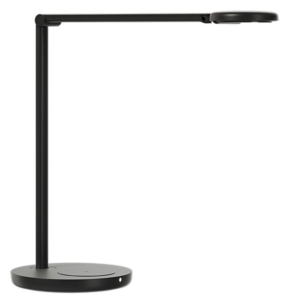 Glamox Lampă de masă LED Motus Flat 2700K-4000K negru QI, reglabil, Negru, Studiu / Birou, Metal, Modern