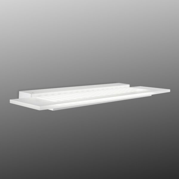 Linea Light Dublight - aplică de perete LED, 48 cm, Alb, Camera de zi / sufragerie, Metal, Modern