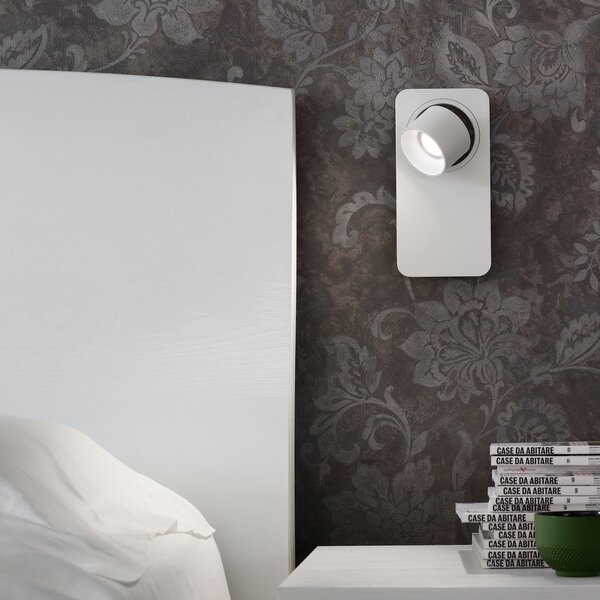 Linea Light Aplică de perete LED Beebo W, alb, Alb, Hol, Metal, Modern, Spot de perete
